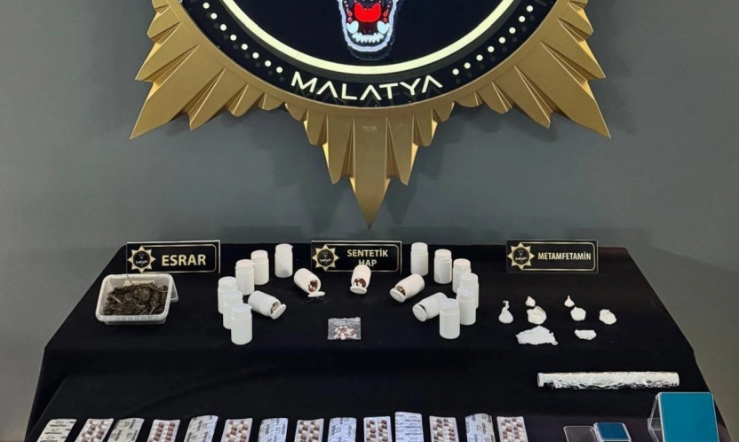 Malatya'da zehir tacirlerine büyük darbe: 13 tutuklama