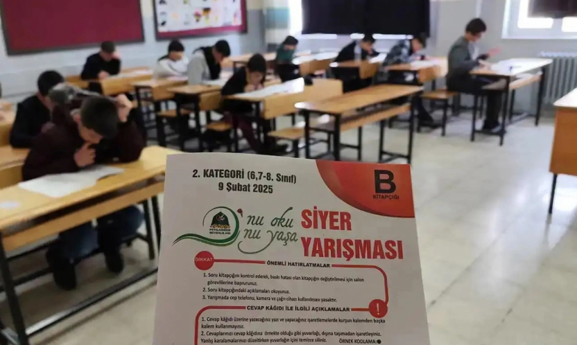 Siyer Yarışması bugün Türkiye genelinde düzenlenecek