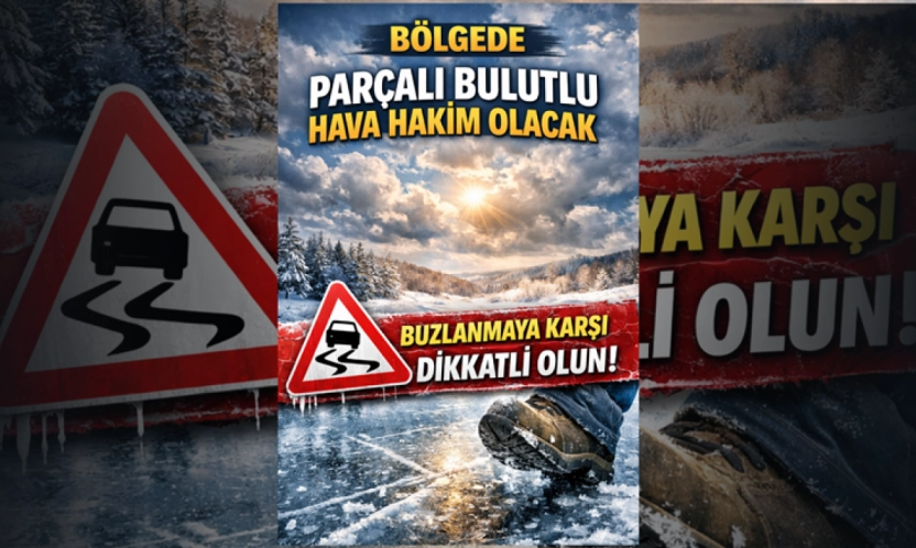 Soğuk Hava Etkisini Sürdürüyor: Buzlanma Uyarısı