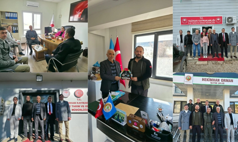 Türk Tarım Orman Sen'den İlçe Müdürlüklerine Destek Ziyaretleri